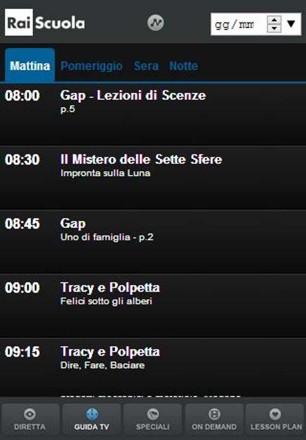 guida tv Rai Scuola pomeriggio, oggi su Rai Scuola pomeriggio.