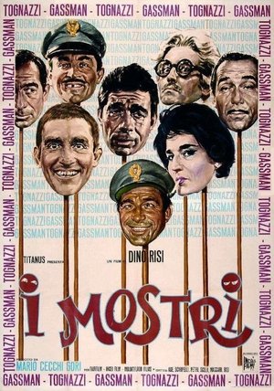 film tv stasera, film tv I mostri, film stasera in tv poster