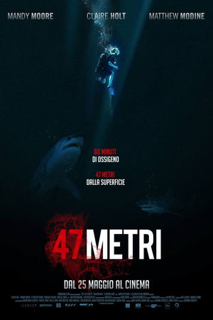 film tv stasera, film tv 47 Metri, film stasera in tv poster