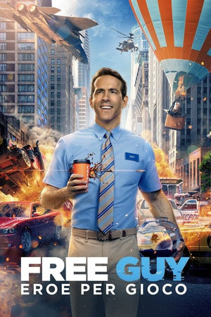stasera in tv Free Guy - Eroe per gioco, oggi in tv prima serata Free Guy - Eroe per gioco poster